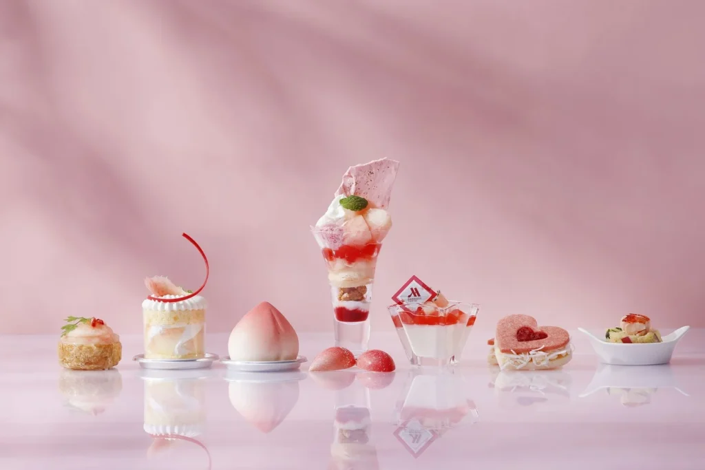 アフタヌーンティーのスイーツたち