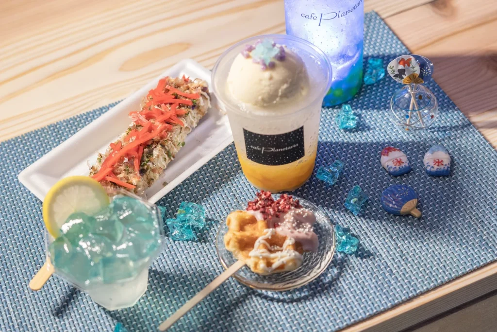 星空夏祭りで楽しむことのできるフード&ドリンク