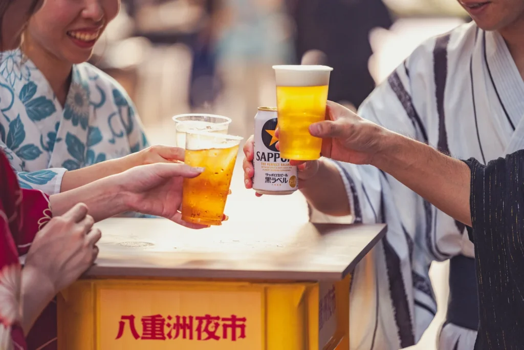 乾杯の様子