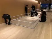 テンションファブリックを使ったパネル作り