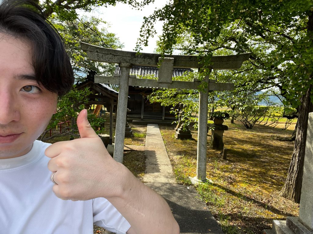 菅井と神社
