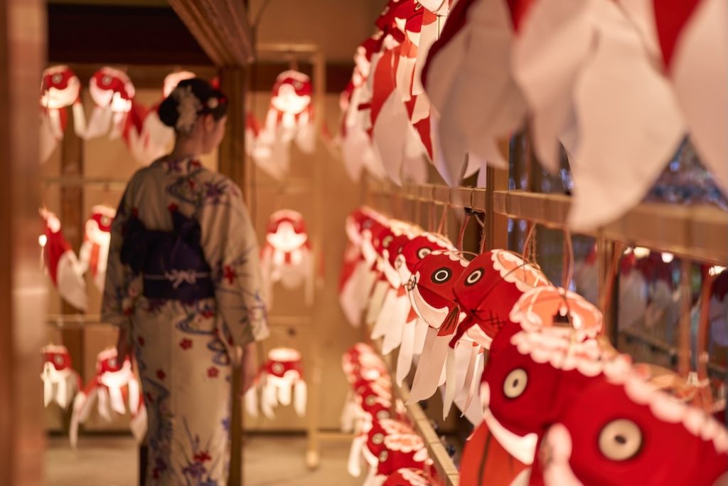 アート展「和のあかり×百段階段2025 ～百鬼繚乱～」柳井金魚ちょうちん祭り（山口・柳井）
