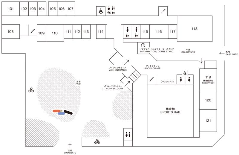 「HOME/WORK VILLAGE」マップ