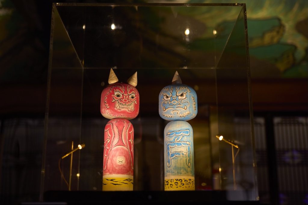 アート展「和のあかり×百段階段2025 ～百鬼繚乱～」林 貴俊（石巻こけし）
