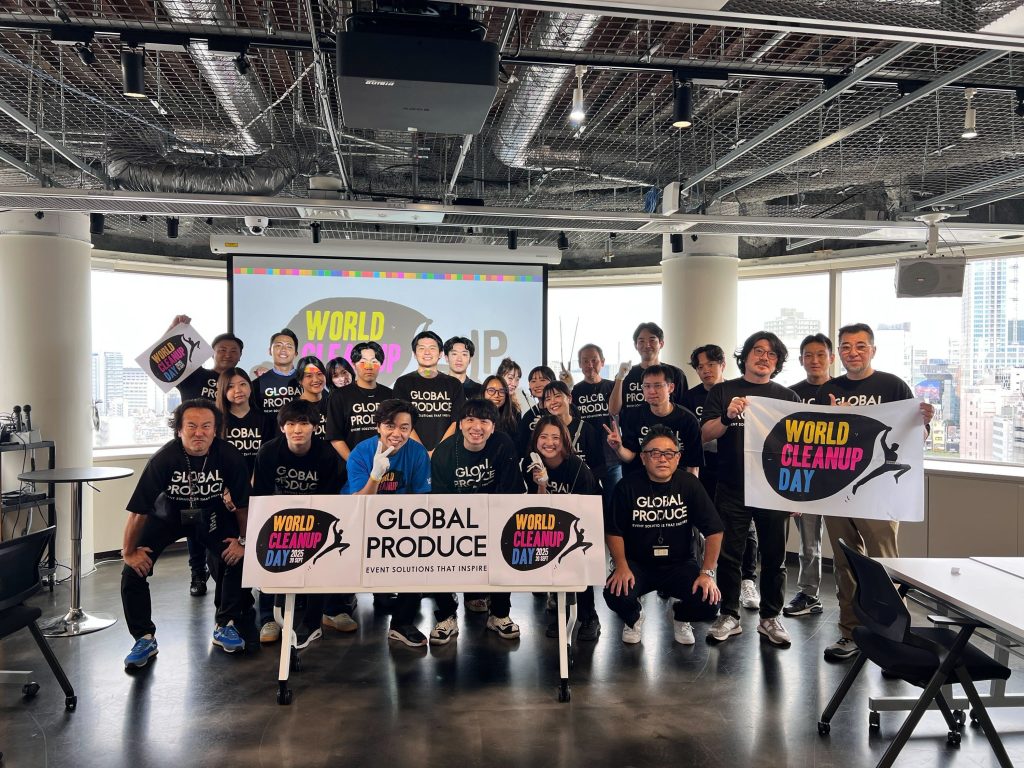 world cleanup day2025に参加したGPメンバー