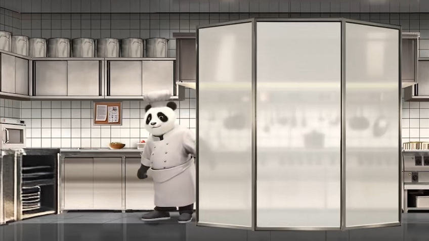 「Taste of China」イメージ画像。パンダのシェフ「チェン・バオバオ」