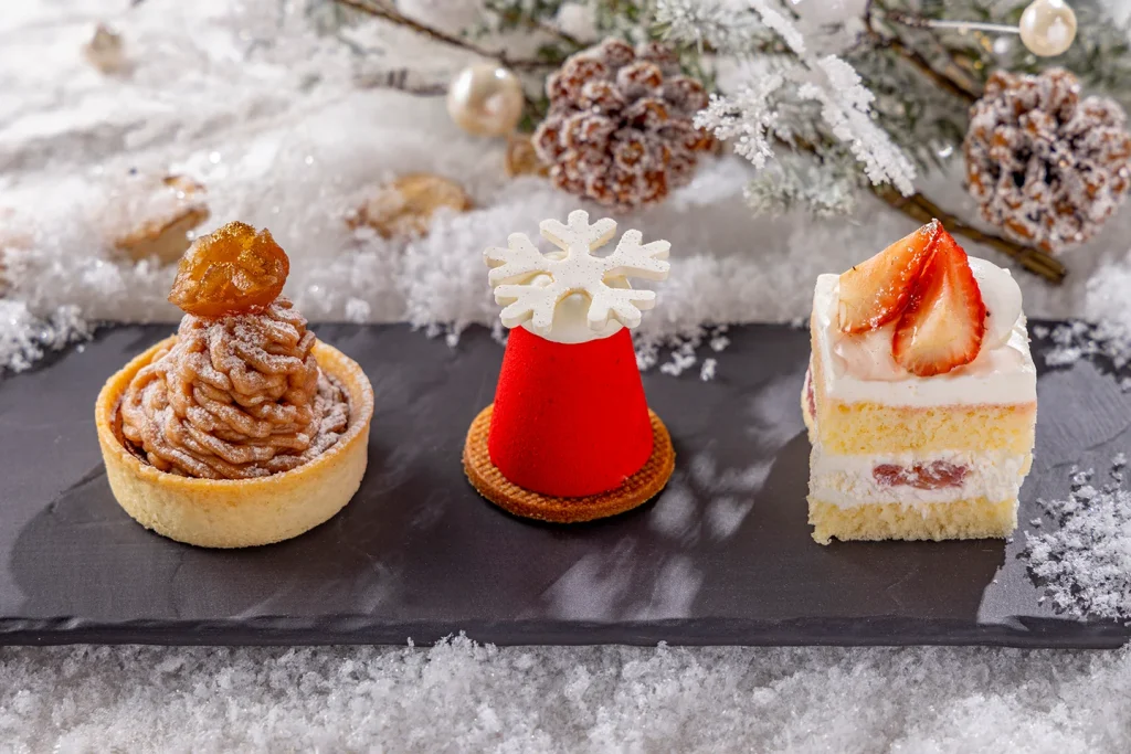 3種のデザートプレート