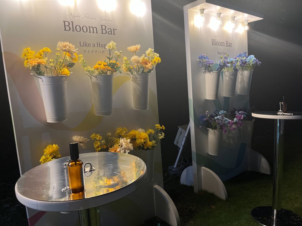 香りをミストにできるブース