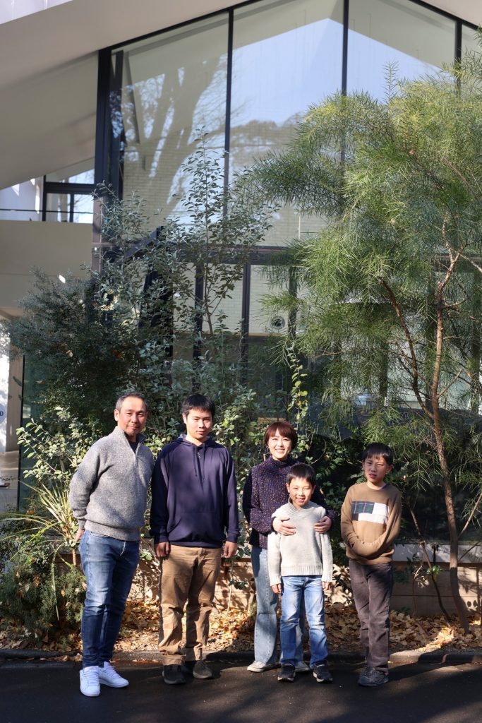 善福寺公園と川本さん一家