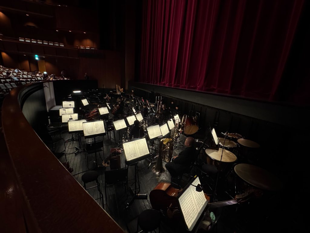 オーケストラの席