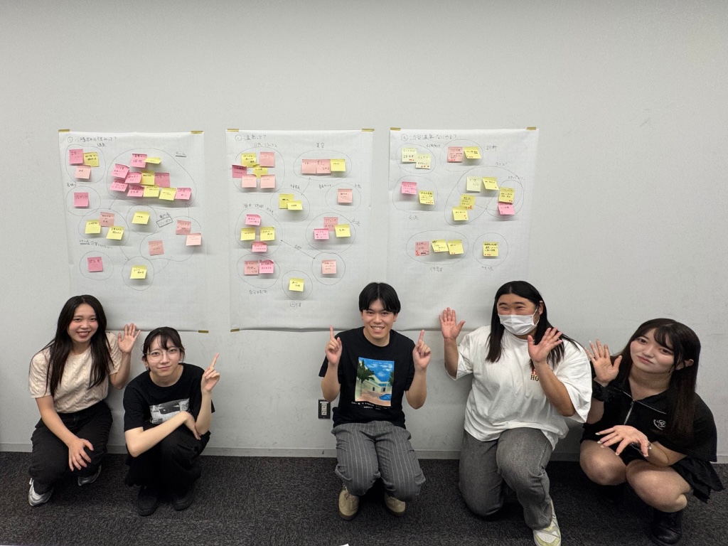 杏林大学温泉観光学ゼミブース