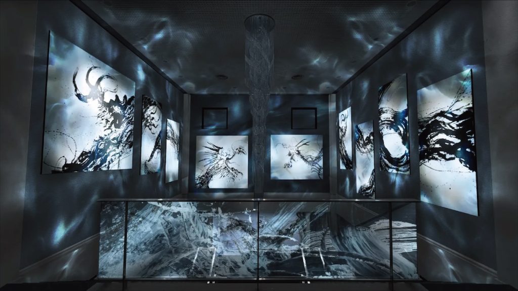 豊川稲荷 西元祐貴美術館の様子