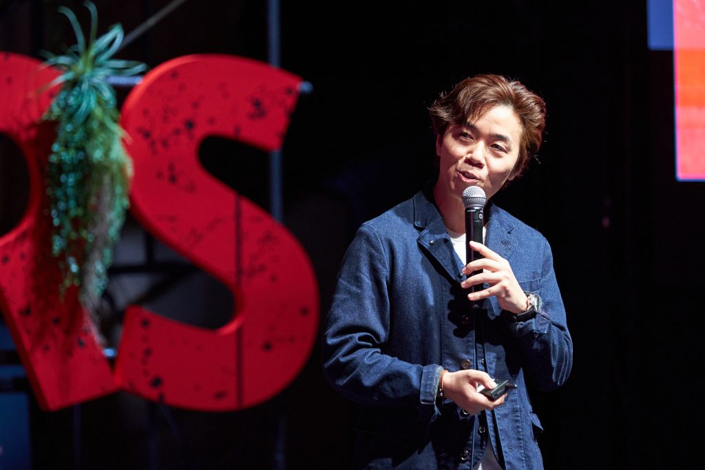 弊社代表・光畑の講演会写真（PRODUCERS2022）