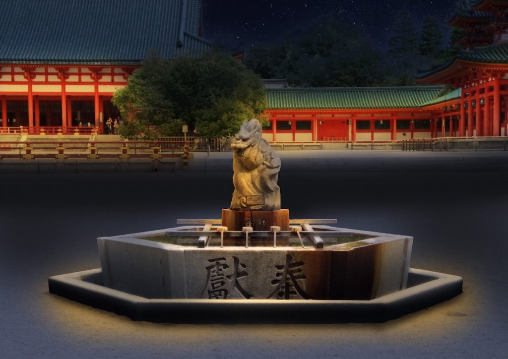 「創建百三十年記念 NAKEDヨルマイリ2025-26 平安神宮」イメージ