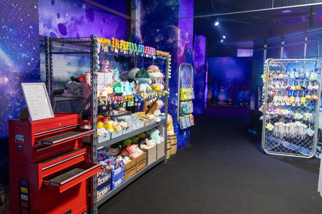 ひらかたパークのスポット新感覚アクアリウム「プラネットアクア・ポート」の様子