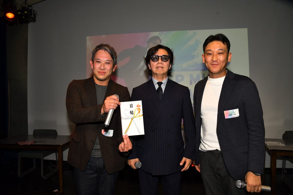 タモリさんと記念写真