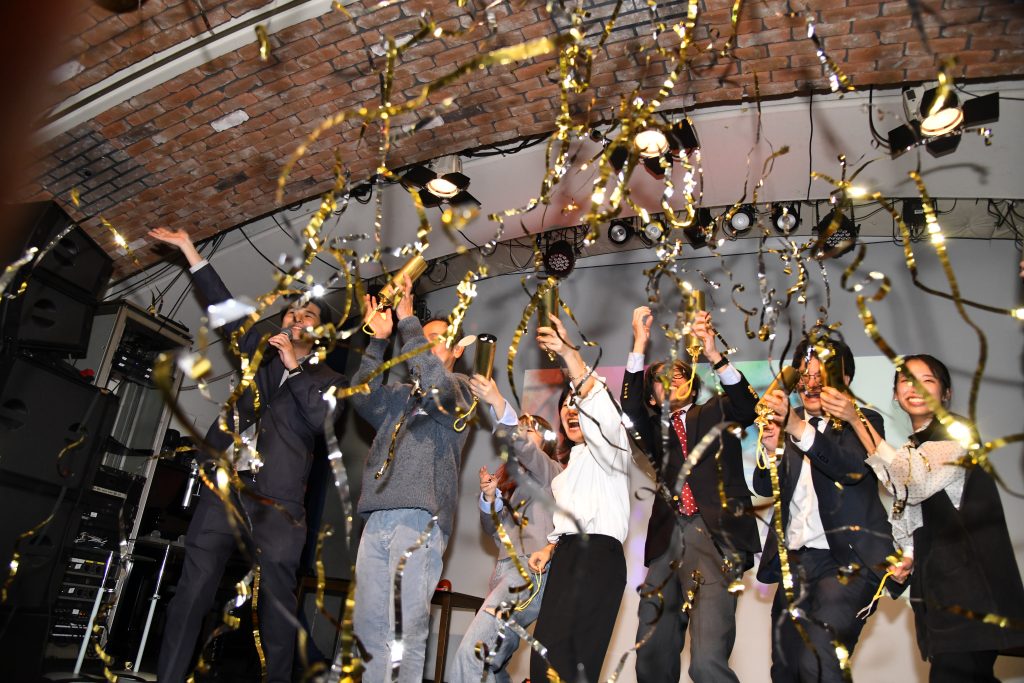 最後はド派手にフィナーレ