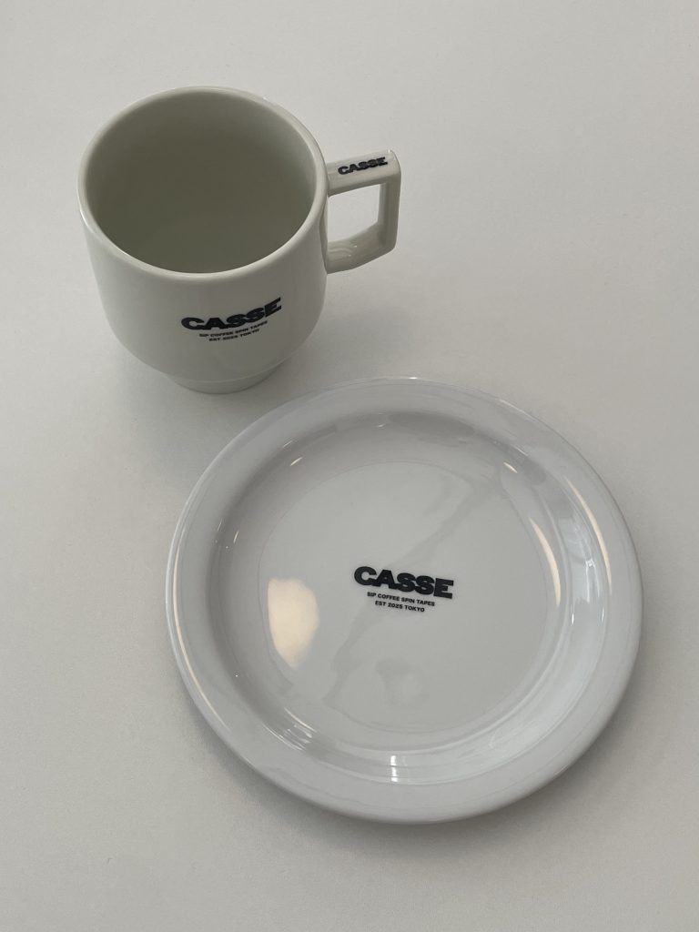 日本初 カセットテープカフェ『CASSE(カッセ)』アイテム