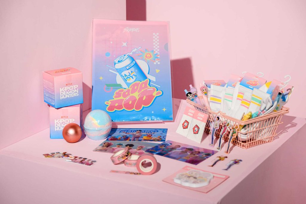 『KPOPガールズ! デーモン・ハンターズ』公式ポップアップの様子