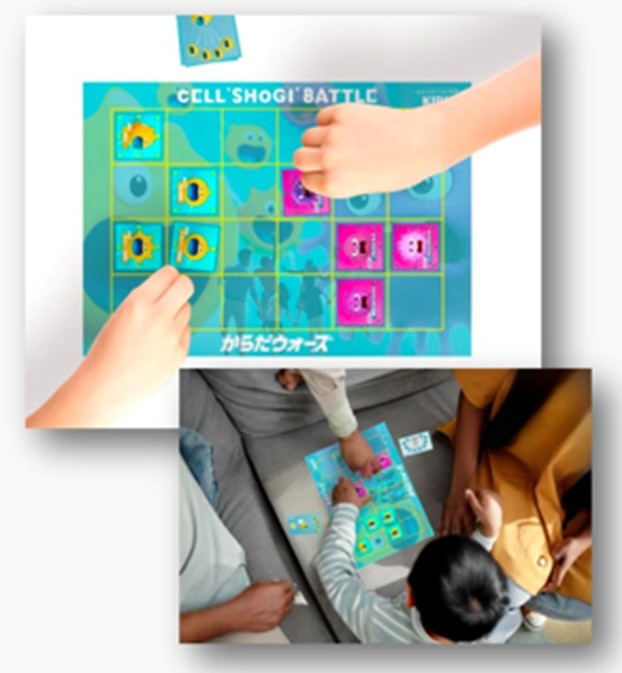 「からだウォーズ 免疫細胞軍vsウイルス連合軍」の様子