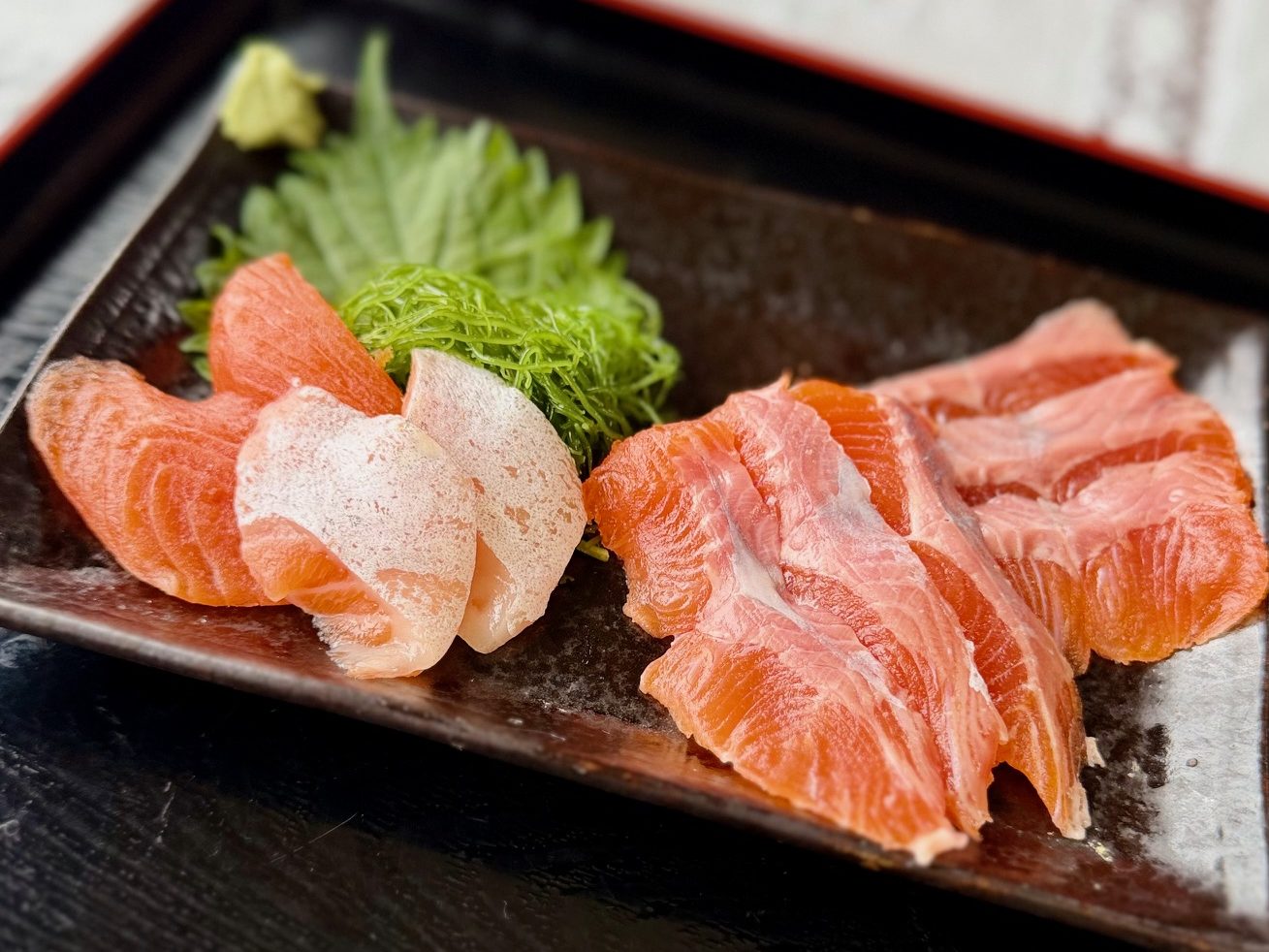 ヤシオマスのお造り