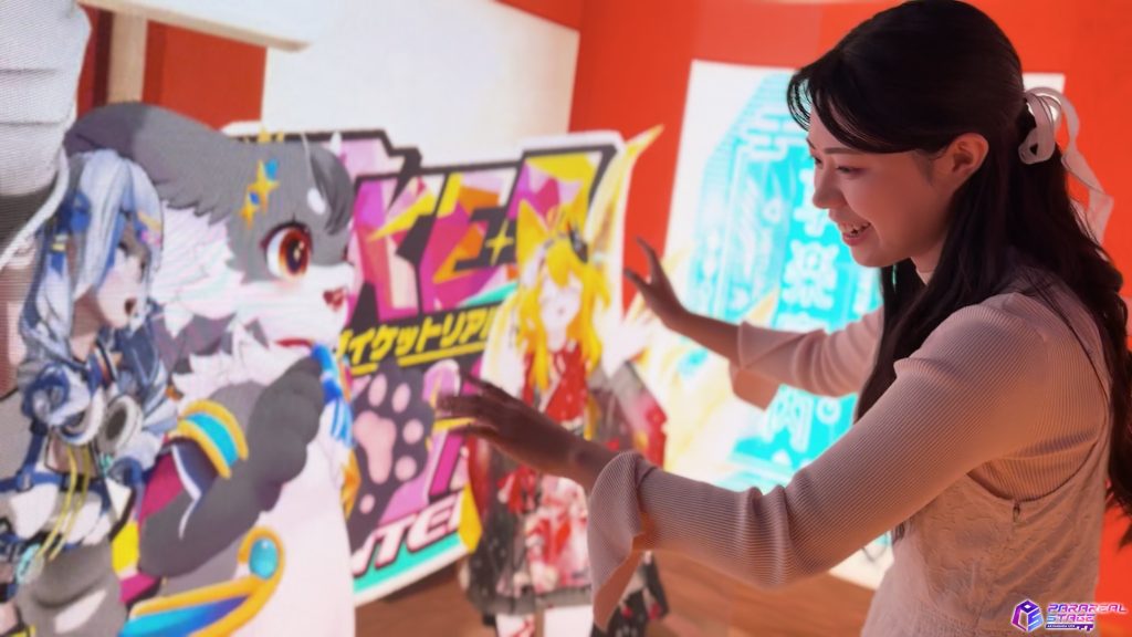 体験型XRイベント『VketReal 2025 Winter』没入型XRアトラクション「パラリアルステージ」の様子