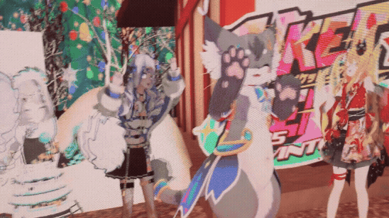 体験型XRイベント『VketReal 2025 Winter』没入型XRアトラクション「パラリアルステージ」の様子