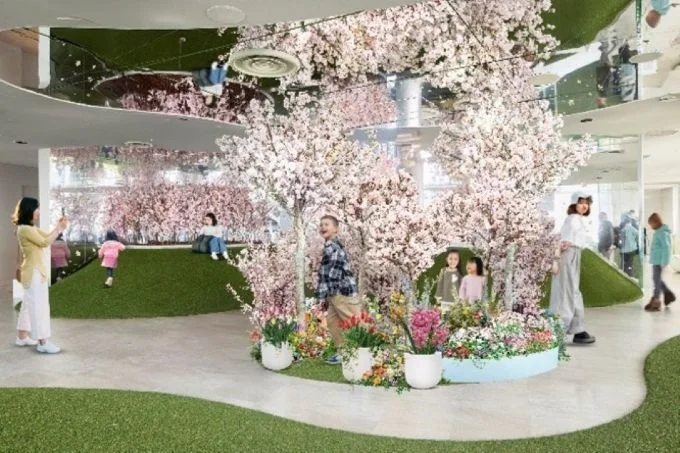 さくらまつりの雰囲気