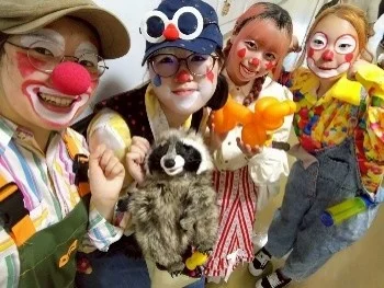 バルーンアートパフォーマンスサークルの方々