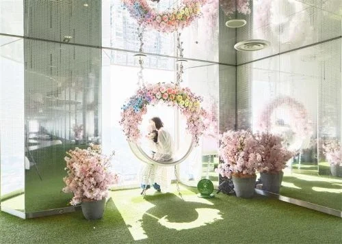 さくらまつりの雰囲気