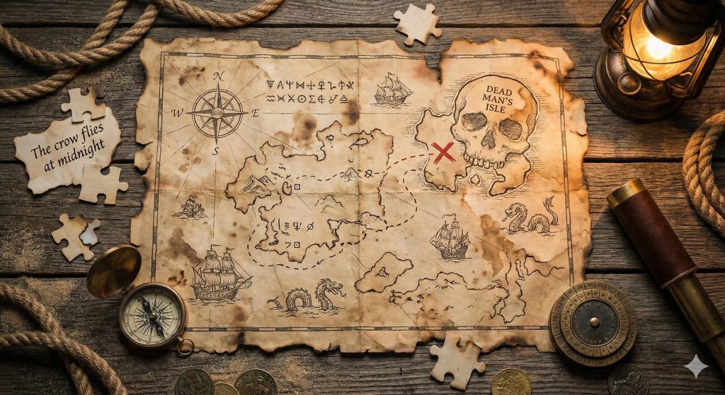 謎解きのイメージ画像(AI生成)