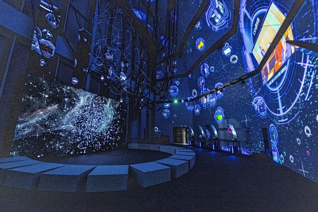 「攻殻機動隊展 Ghost and the Shell」の様子