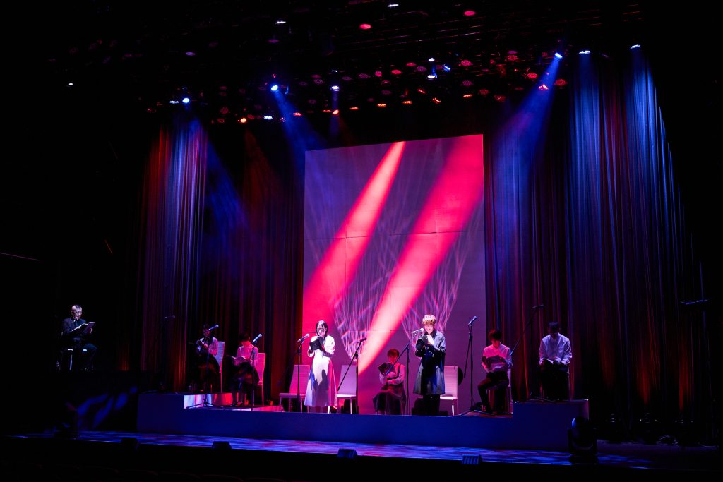 『Lemino presents アニマックス朗読劇「富江」』の様子