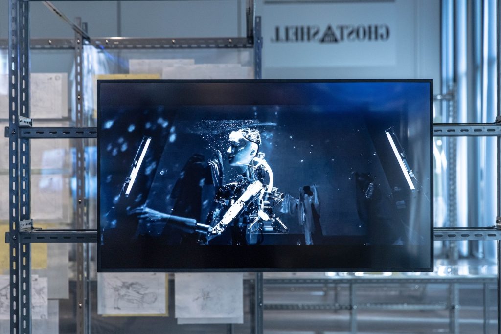 「攻殻機動隊展 Ghost and the Shell」の様子