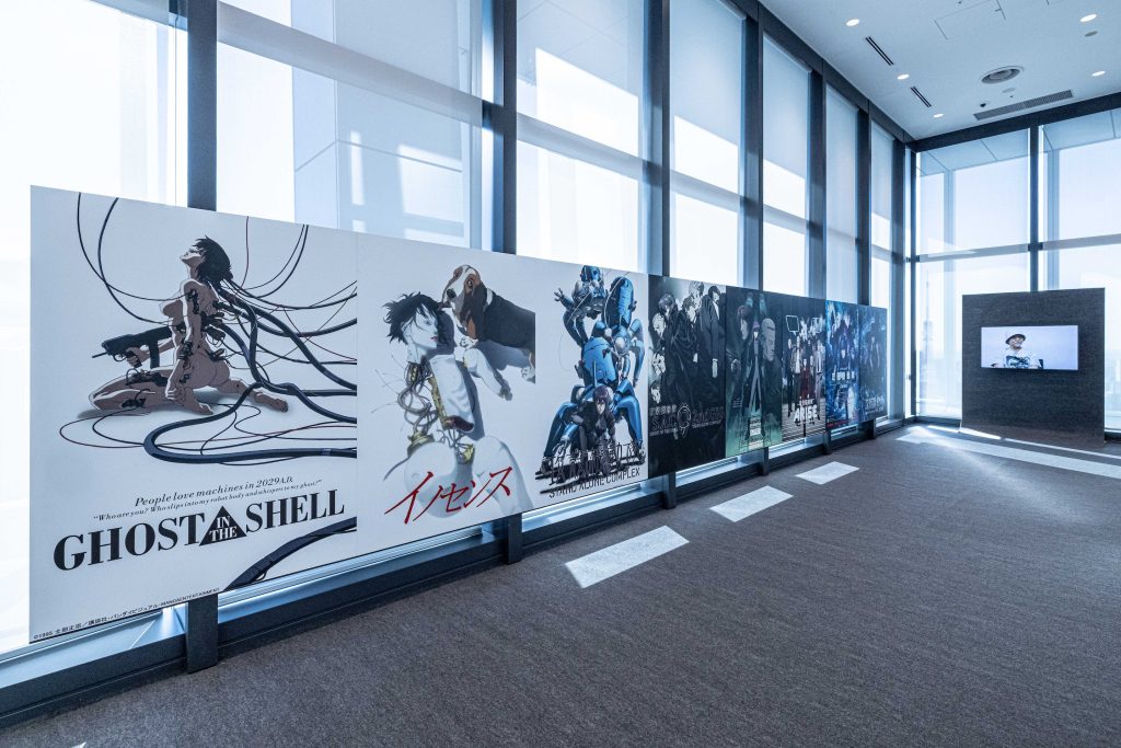 「攻殻機動隊展 Ghost and the Shell」の様子