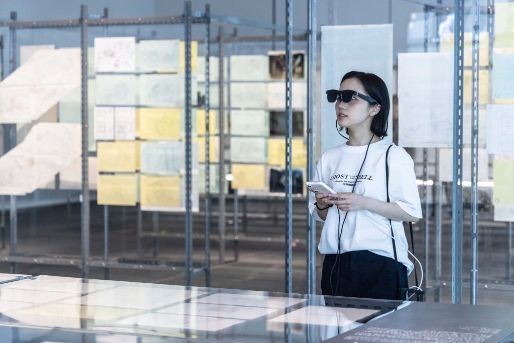 「攻殻機動隊展 Ghost and the Shell」の様子