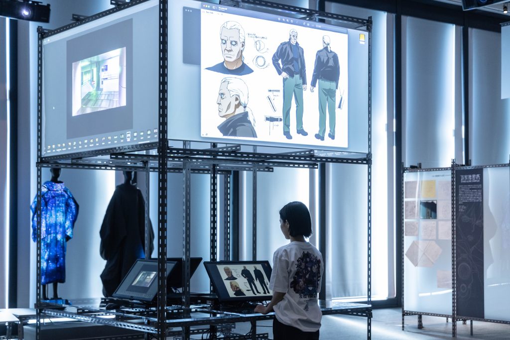 「攻殻機動隊展 Ghost and the Shell」の様子