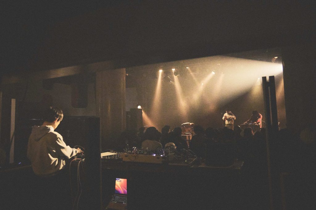 音楽フェスの様子