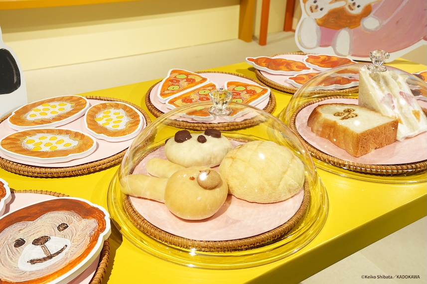 再現されたパン