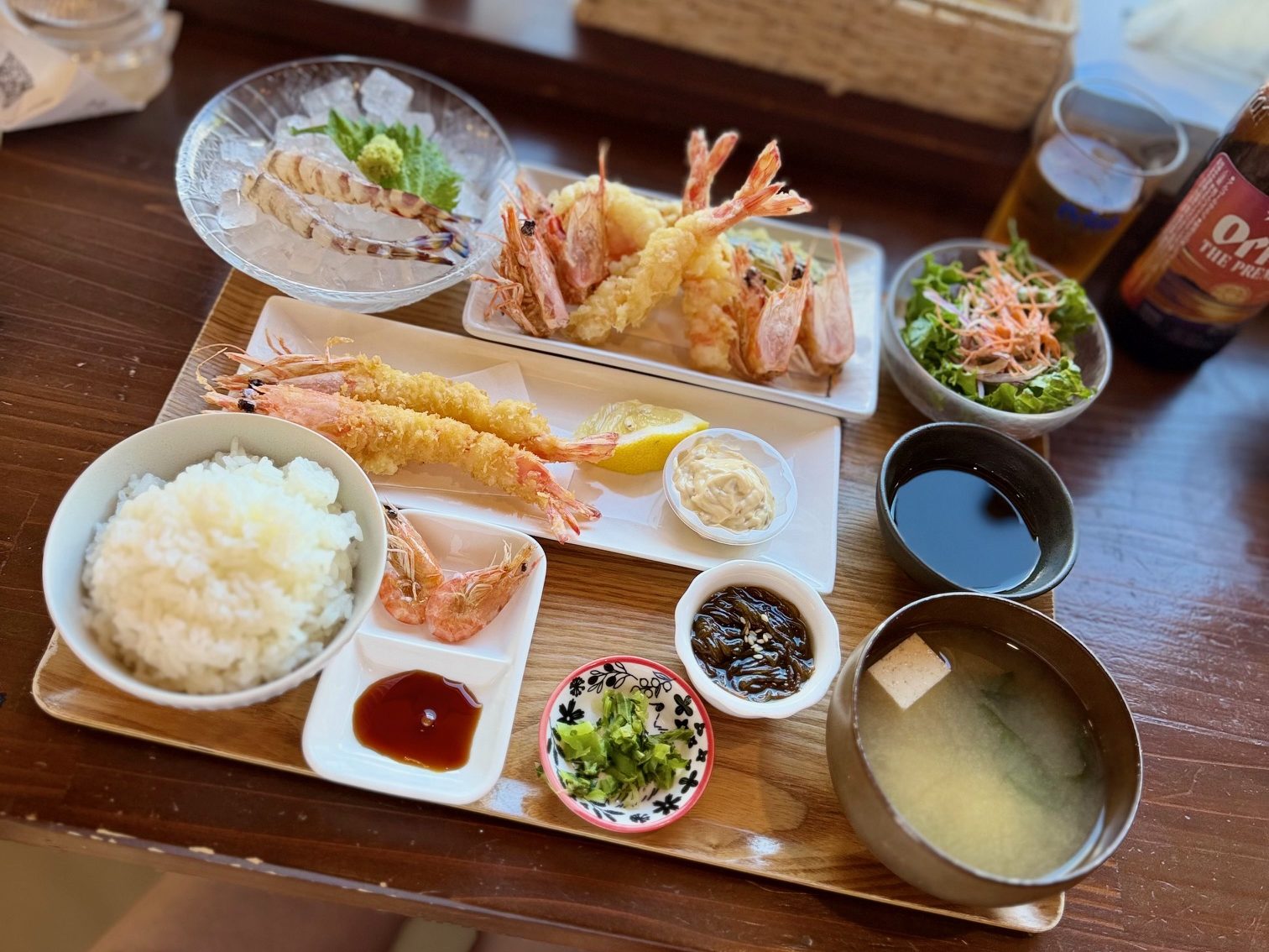 車海老の定食