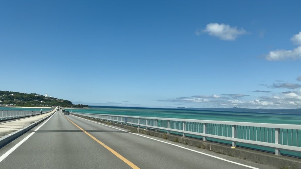古宇利大橋から見える絶景