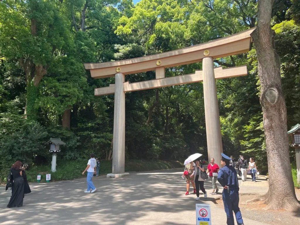 明治神宮の大鳥居