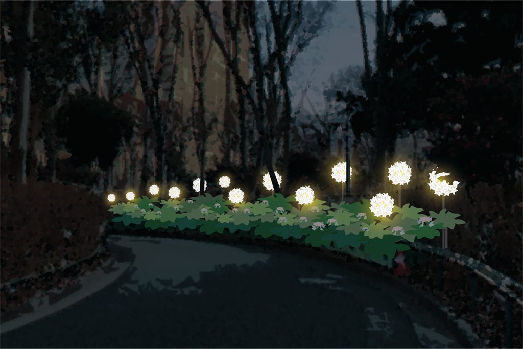 「TOKYO LIGHTS 2026」Hydrangea Lights/大島エレク総業