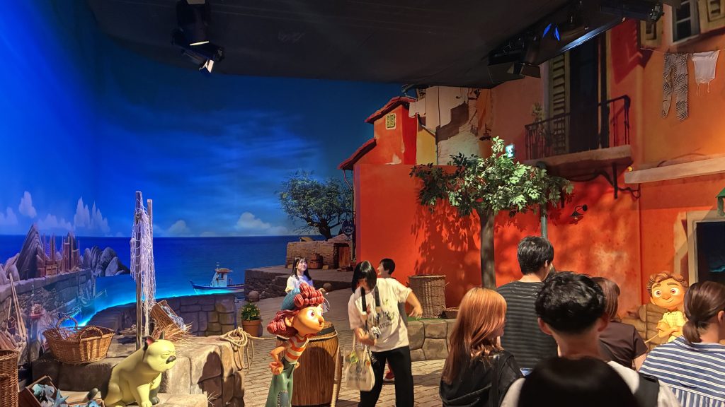 あの夏のルカの展示スペース