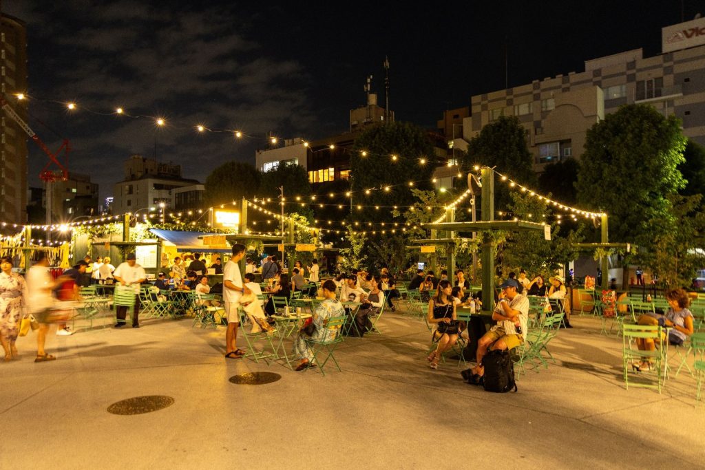『SUMMER LOUNGE MEIJI PARK Powered by Corona』の様子
