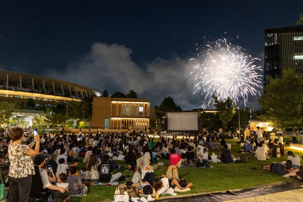 『SUMMER LOUNGE MEIJI PARK Powered by Corona』の様子