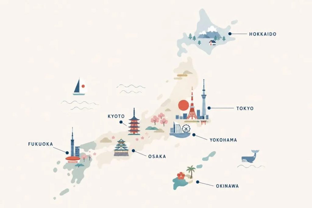 日本地図