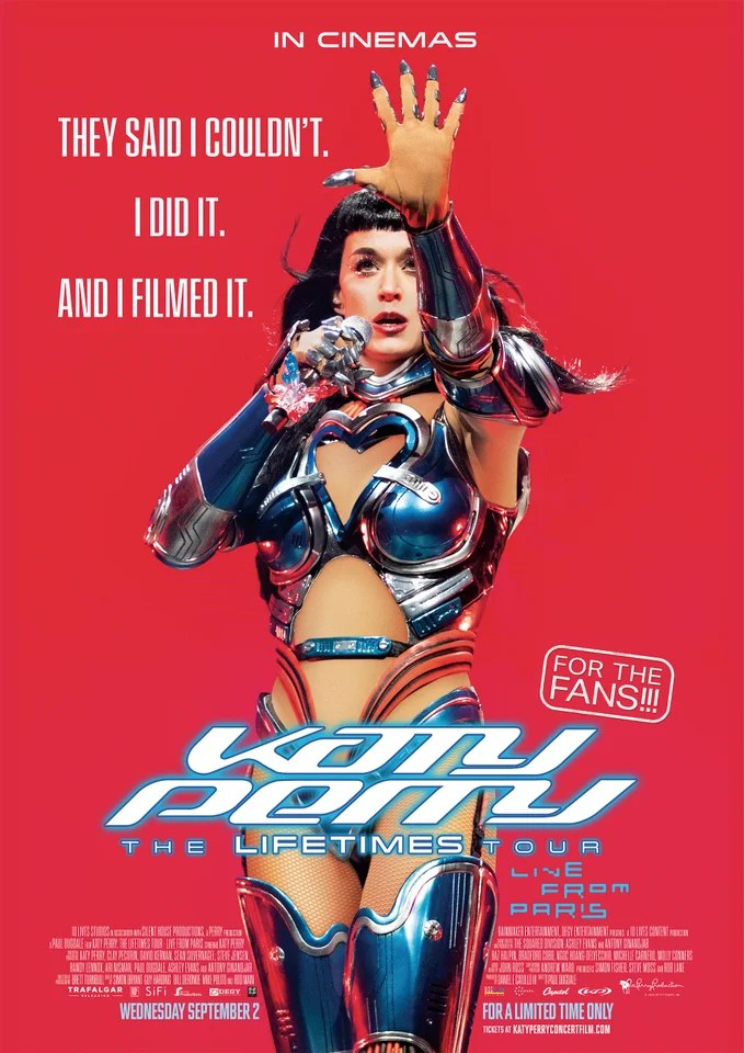 映画『Katy Perry:The Lifetimes Tour - Live from Paris』